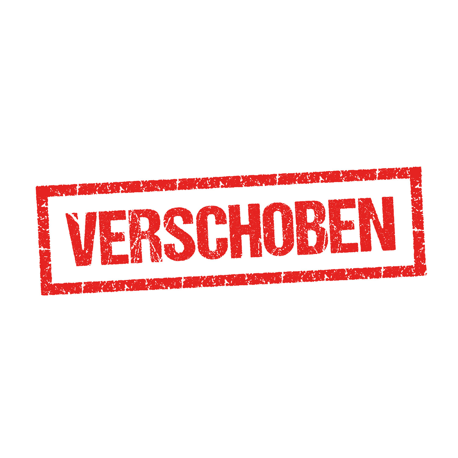 Verschoben Stempel